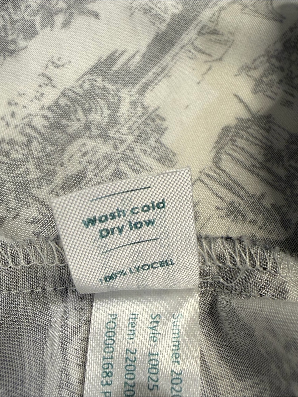 Marine Layer Camila San Francisco Toile Mini Dress Pockets Medium - Picture 13 of 13